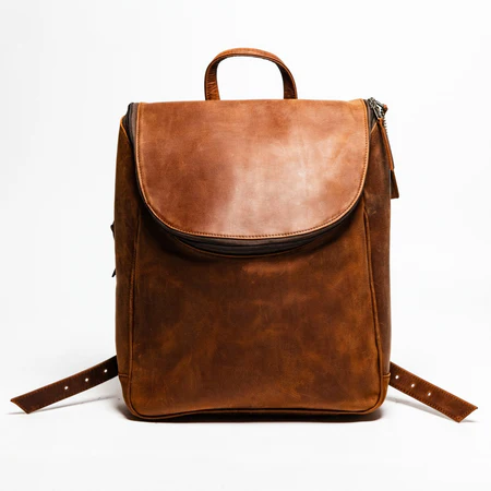 Kelly Leather Backpack - Image 4