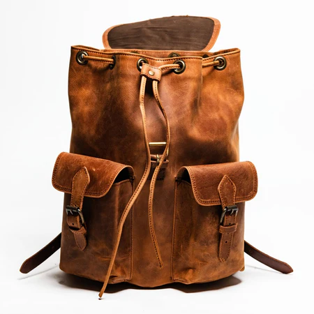 City Leather Backpack - Image 4