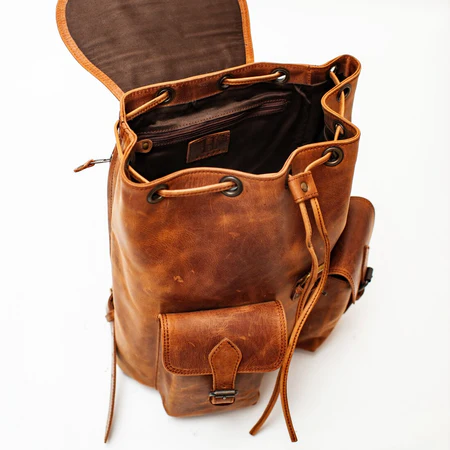 City Leather Backpack - Image 3