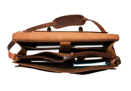 Complete Leather Briefcase - Image 9
