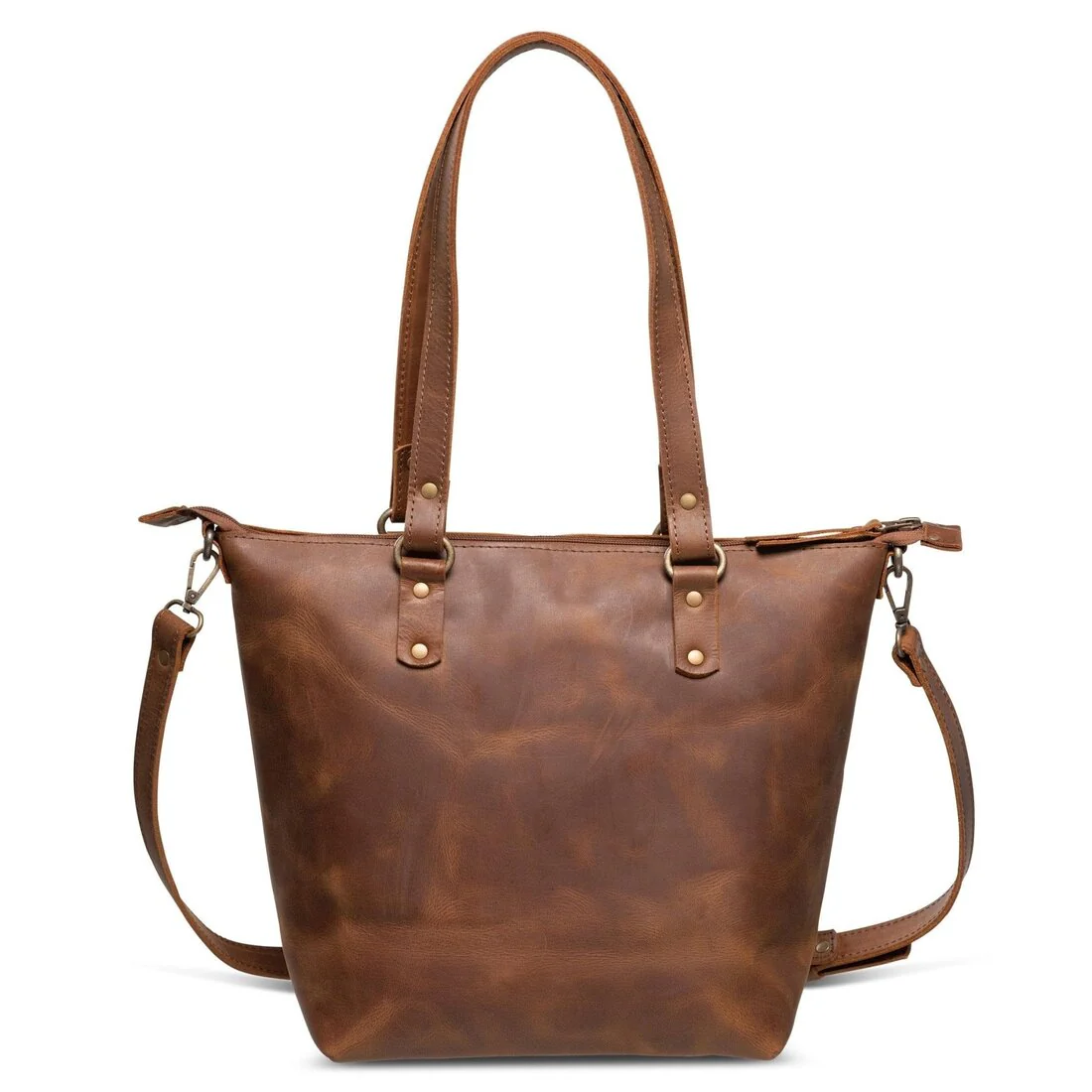 Crossbody Leather Tote