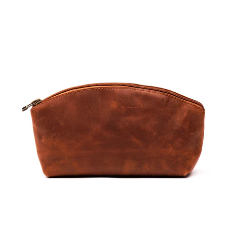 Leather Makeup Bag