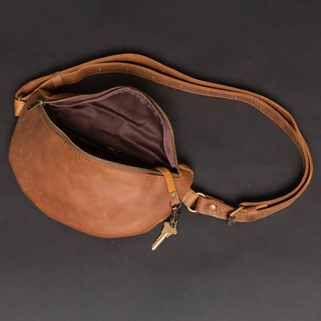 Nexus Leather Belt Bag - Image 4