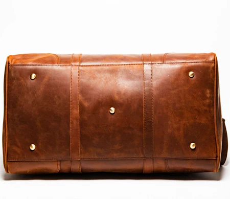 Tourist 60L Leather Duffle - Image 5